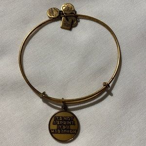 Alex and Ani Gold Marathon Bangle